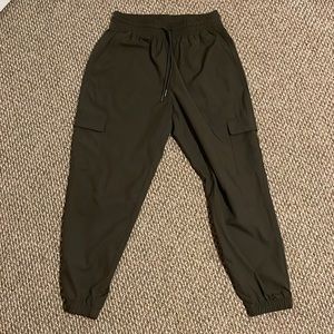 Olive green joggers